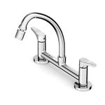 Misturador para Cozinha de Mesa Bica Móvel com Arejador Articulado Suíte Cromado - Incepa - B5005I3CRB