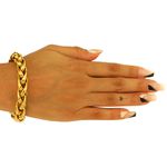 Pulseira em Ouro 18k Italiana Grossa com 23.5g 11mm