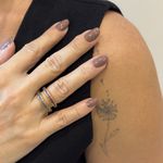 Anel em Ouro 18K Escrito "Pai Nosso" com 25 Rubis 3,7g