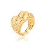 Anel em Ouro 18k Ondas Tubular Filigrana BRUNER 5,6g