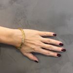 Bracelete em Ouro 18k Life Stiles Feminino 22,2g 9.0mm