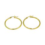 Brinco de Argola em Ouro 18k com 30.0mm 2.0g