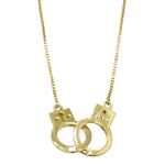 Corrente Algemas em Ouro 18k Brilhantes 6.0g 11.5mm