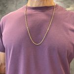 Corrente em Ouro 18K Cartier Maciça com 60 e 70.0cm