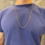 Corrente Cartier Masculina em Ouro 18k 70cm