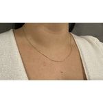 Corrente de Ouro 18k Cartier fina com 1.6mm