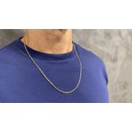 Corrente de Ouro 18k Cartier Masculina 60cm 2.6mm