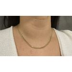 Corrente de Ouro 18K Design Italiano Lacraia 3.8g