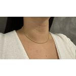 Corrente de ouro 18k Elo Português com 2,4mm