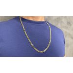 Corrente de Ouro 18K Masculina Design Italiano 29g