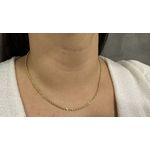 Corrente de Ouro 18kCorda com 2,5mm 40, 45 e 50cm