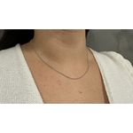 Corrente de ouro Branco Portuguesinha 40, 45 e 50cm
