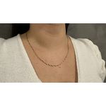 Corrente de Ouro Feminina 3 tons 4.4g