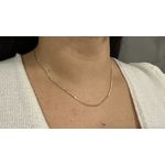 Corrente de Ouro Feminina Grumet com 2.0x 0.7mm
