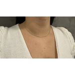 Corrente de ouro Feminina Portuguesinha de 40, 45 e 50cm