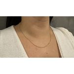 Corrente de ouro Feminina Portuguesinha de 40, 45 e 50cm