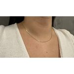 Corrente de Ouro Feminina Veneziana 45cm 3.2g