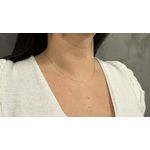 Corrente de Ouro Italiana Veneziana Feminina 1.0g 0.5mm