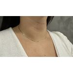 Corrente de Ouro Piastrine Feminina 1,9mm