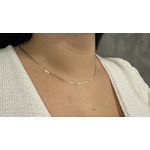 Corrente de Ouro Piastrine Feminina 1,9mm