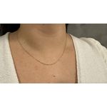 Corrente de Ouro Singapura Feminina 45 e 50cm 1.25mm