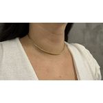 Corrente em Ouro 18k Feminina Palmeira 10.9g 3.0mm