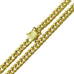 Corrente em Ouro 18K Groumet Duplo 11.5g 4.8mm