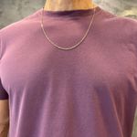 Corrente em Ouro 18k Masculina Maciça 3.8g 4x1
