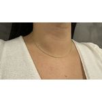 Corrente em Ouro 18k Trancilin Maciça com 3.2g