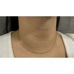 Corrente em Ouro 18K Tricolor modelo Carda com 2,1mm