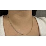Corrente em Ouro 18K Tricolor modelo Carda com 2,1mm