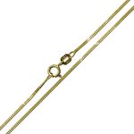 Corrente em Ouro 18K Veneziana Dupla 2,5g 1.1mm