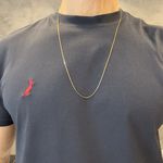 Corrente em Ouro 18K Veneziana Dupla 2,4g 1.1mm