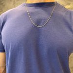 Corrente em Ouro 18K Veneziana Masculina 4.50g 60cm