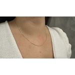 Corrente Feminina de Ouro 18K Rabo de Rato 3,4g