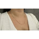 Corrente Feminina de Ouro 18K Veneziana 50cm 3.7g