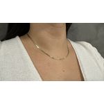Corrente Feminina em Ouro 18k 750 Piastrine com 8.0g