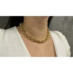 Corrente Grossa de Ouro 18K Elo Português 42.5g