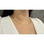 Corrente Italiana de Ouro 18k Piastrine 1.6mm
