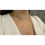 Corrente Italiana de Ouro 18k Piastrine 1.6mm