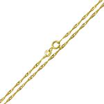 Corrente em Ouro 18k Modelo Singapura 1.4g 60.0cm