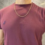 Corrente de Ouro 18K Grumet Maciça com 16g 2.8mm