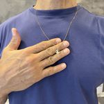 Corrente de Ouro 18k Cartier Masculina 60cm 1.3mm