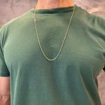 Corrente de Ouro 18k Cartier Masculina 7.2g 70cm