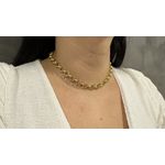 Corrente Portuguesa Grossa em Ouro 18K 40cm 19.5g