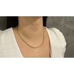 Corrente Trancilin Corda Feminina em Ouro com 11,8g