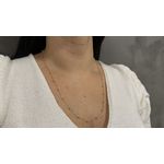 Corrente Veneziana em Ouro com Bolas de 3mm 