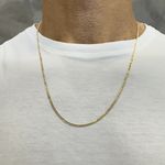 Corrente em Ouro Masculina Groumet 2.0mm