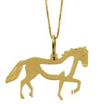 Pingente Cavalo Araguaia em ouro