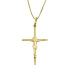 Pingente de Crucifixo com Cristo em Ouro 30.7x18,7mm